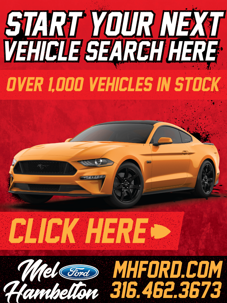 Mel Hambelton Ford sales advertisement